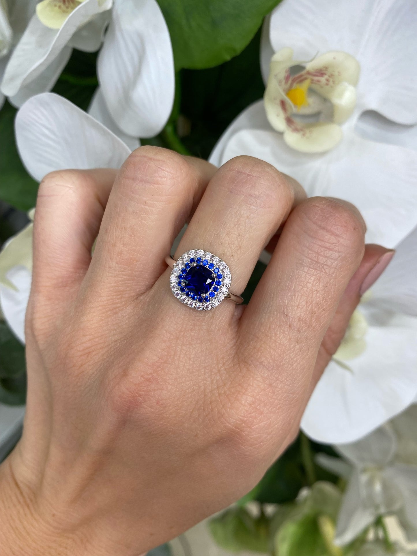 Blue Rose ring