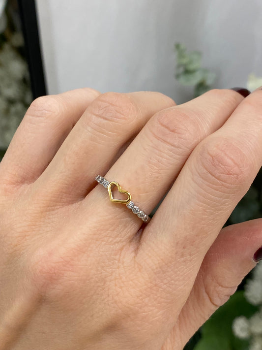 Anello cuoricino