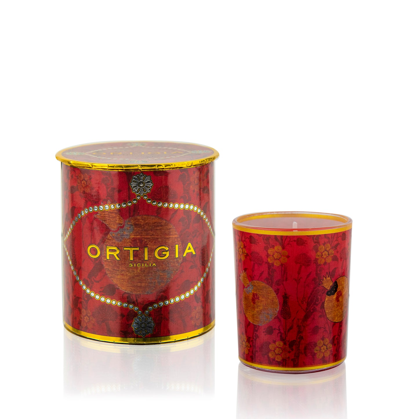 Candela Decorata Melograno