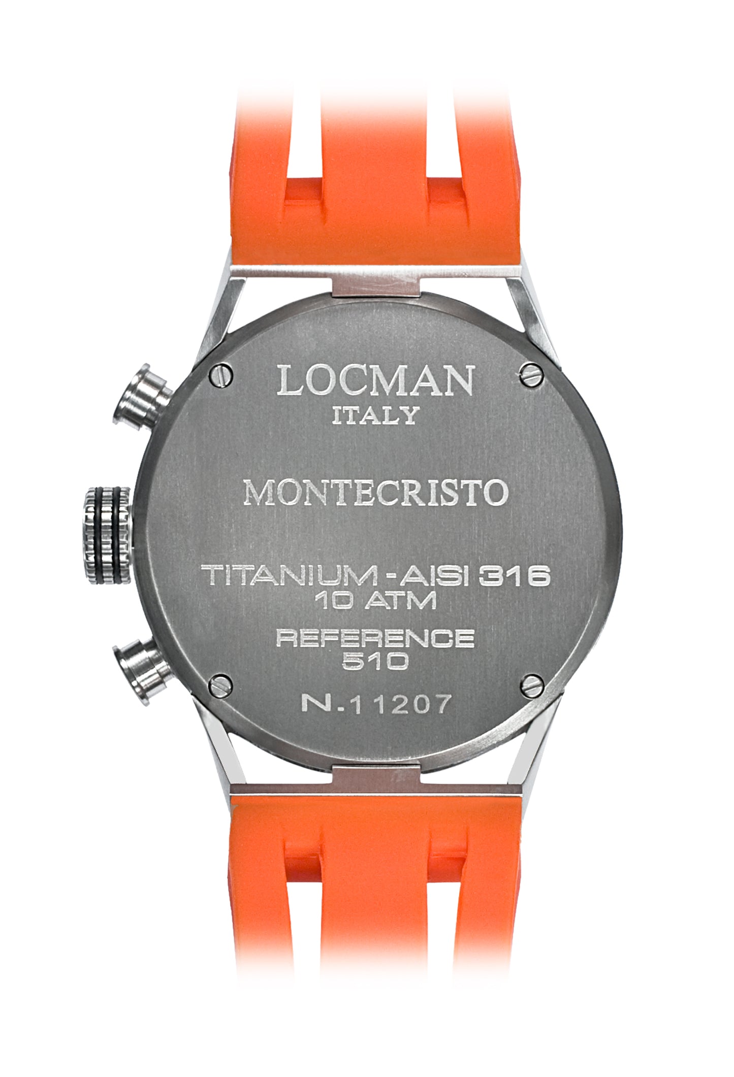 Locman MONTECRISTO Cronografo Arancio