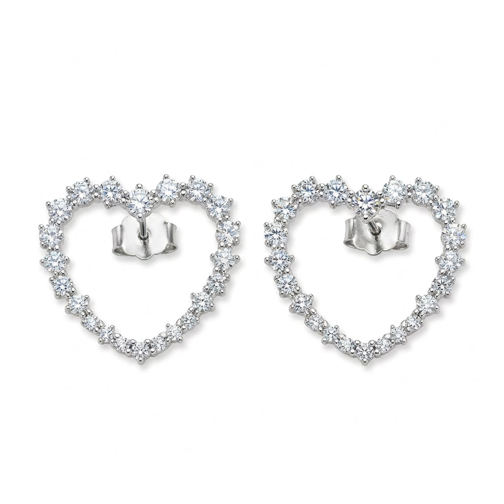 Heart earrings