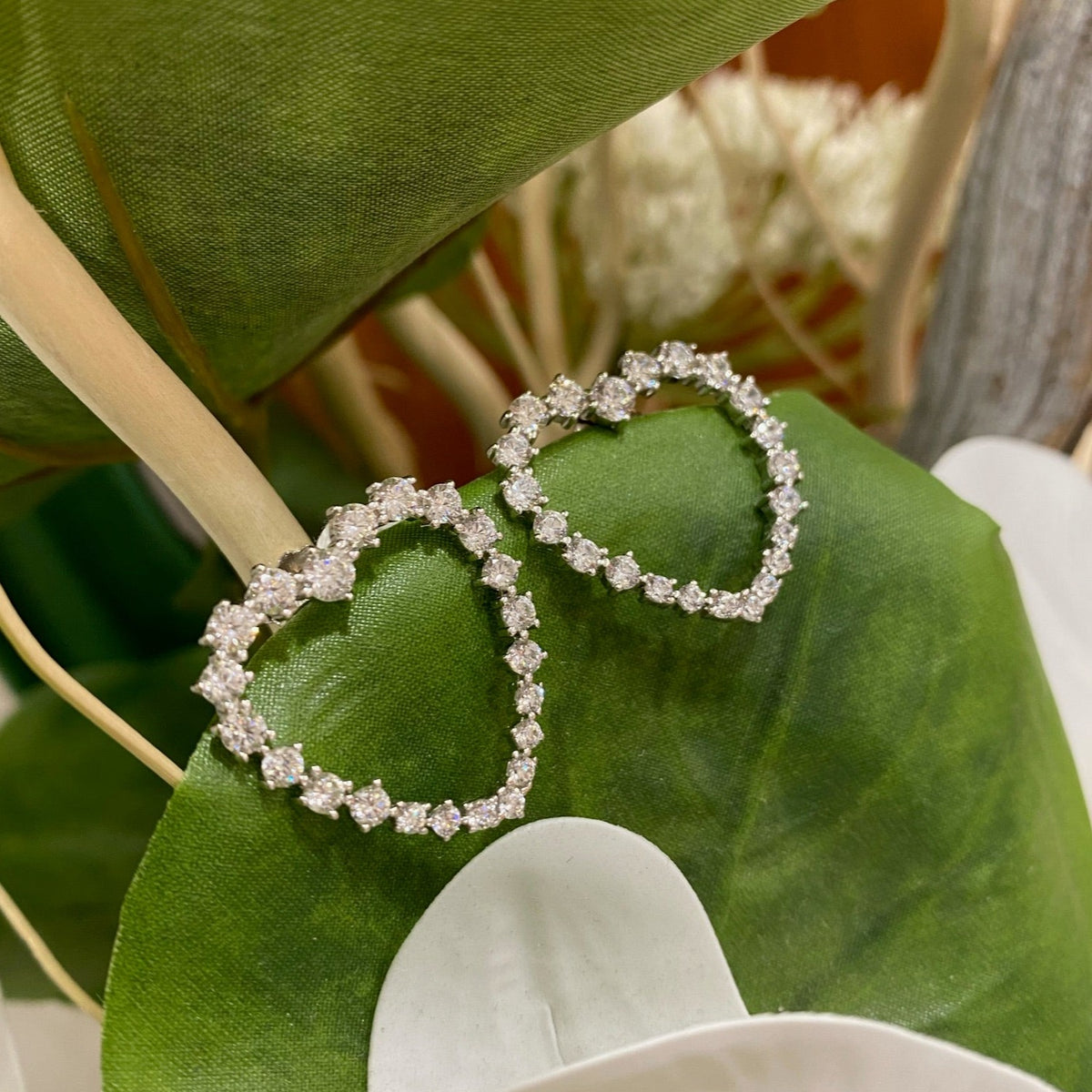 Heart earrings