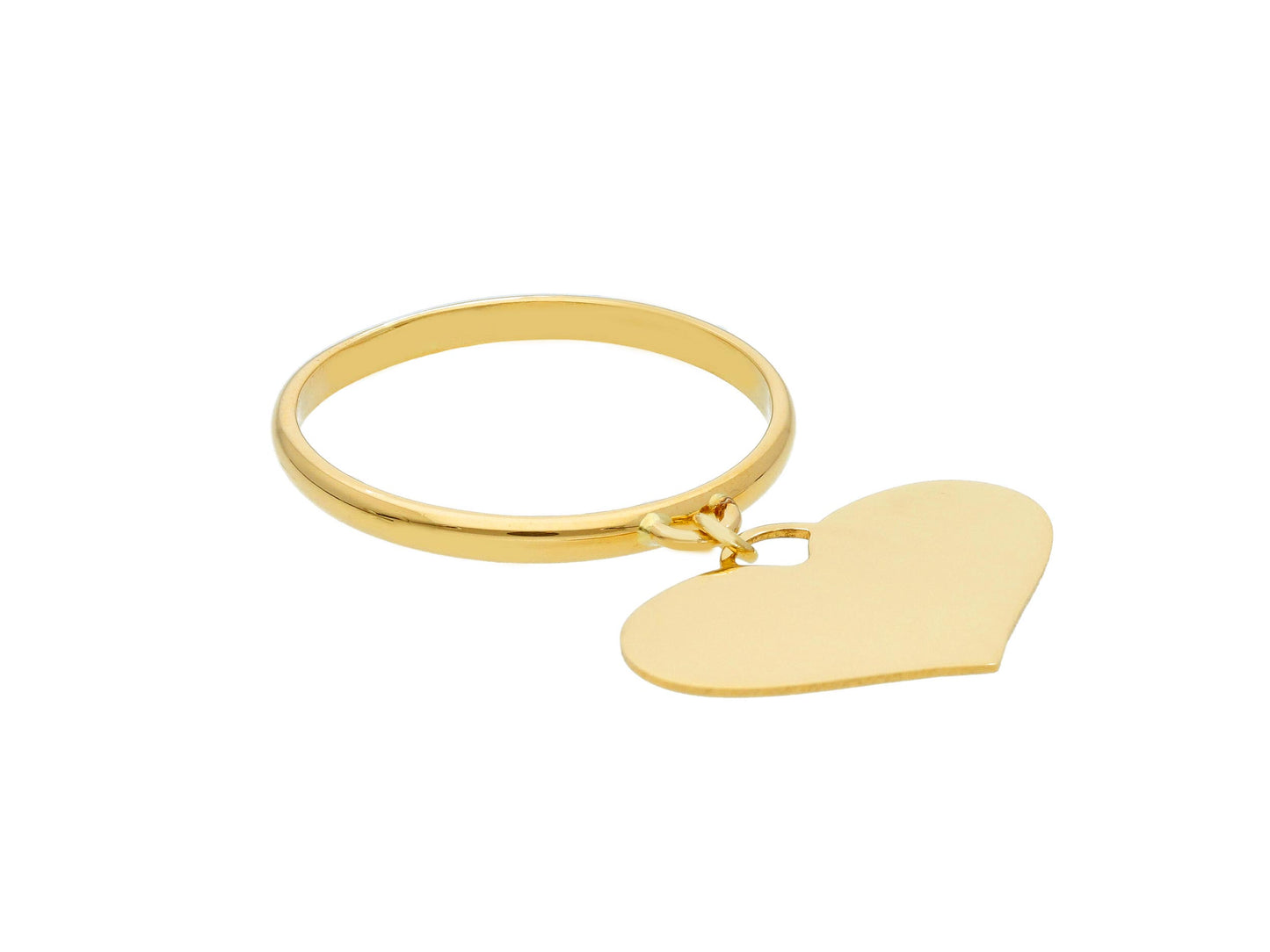 Anello Cuore in Oro 18k